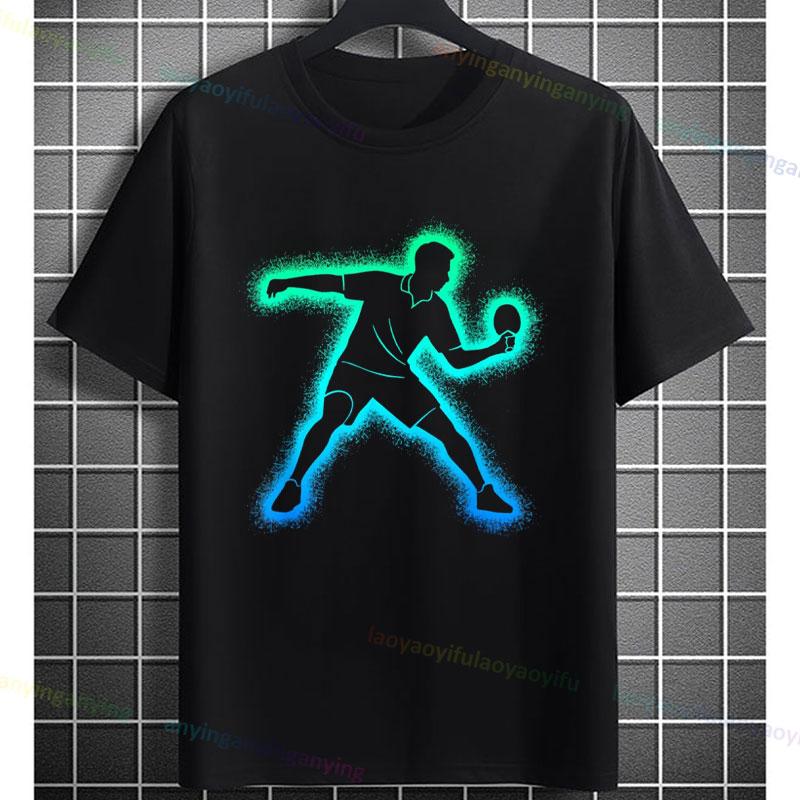 Table Tennis Graphics - Забавная футболка с рисунком для настольного