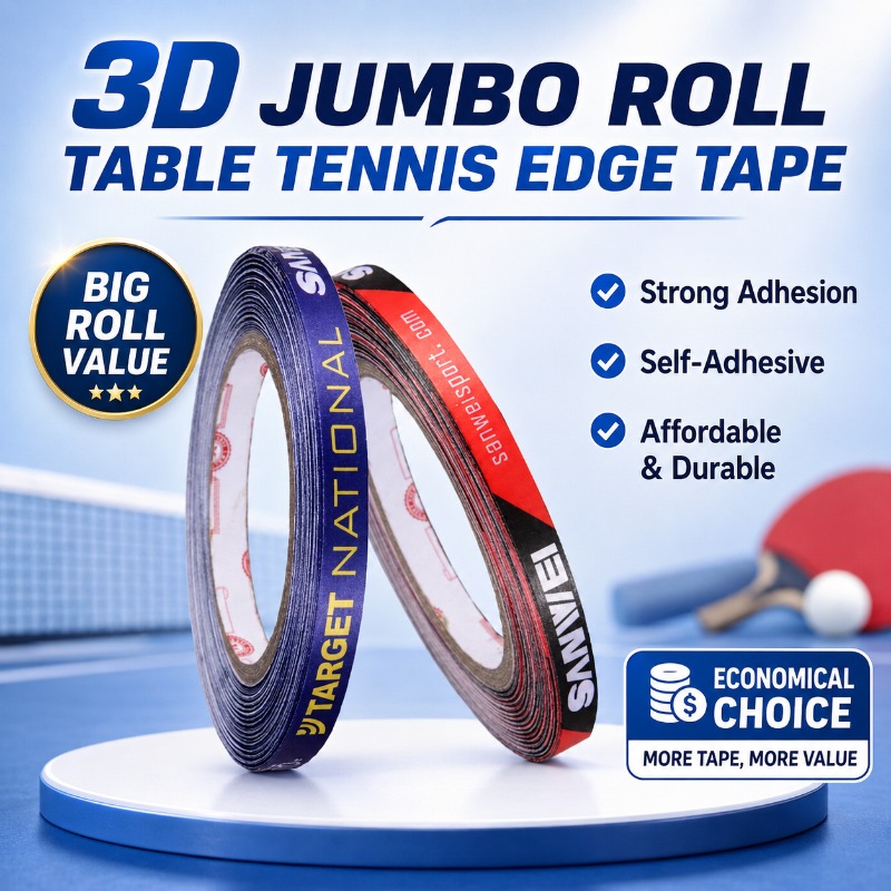 Table Tennis Edge - Оригинальная защитная лента Sanwei 1смx25м из