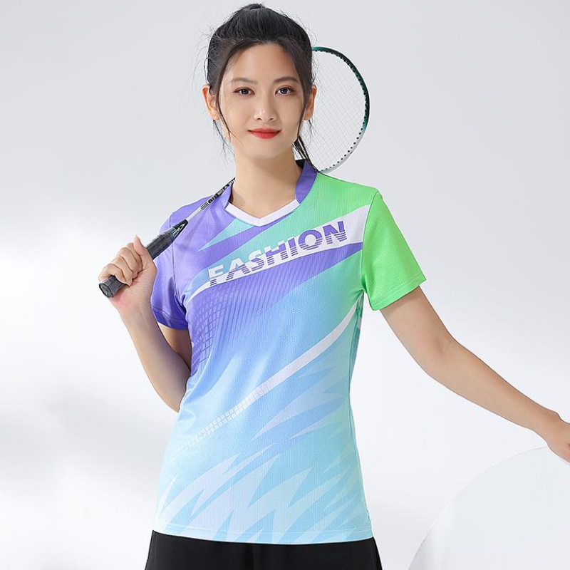 Table Tennis Volleyball - Женская рубашка для бадминтона, одежда для