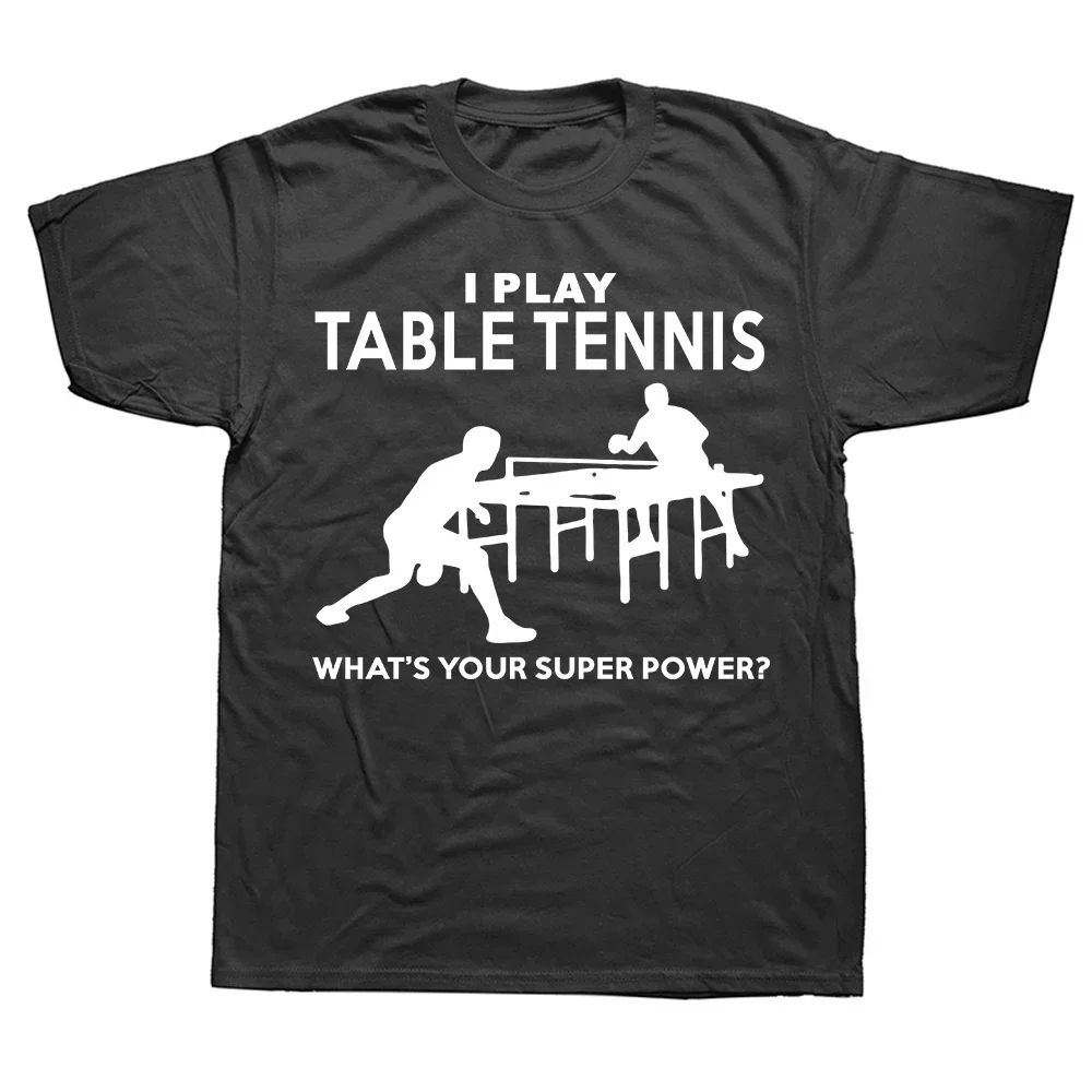 Table Tennis Graphics - Забавная футболка с рисунком на тему